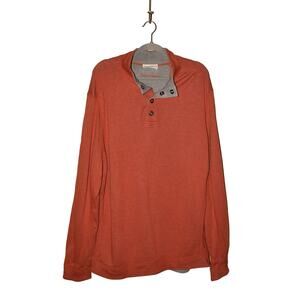 TOMMY BAHAMA $148 Reversible Flipshore Half Snap Mock Pullover Men's XXL